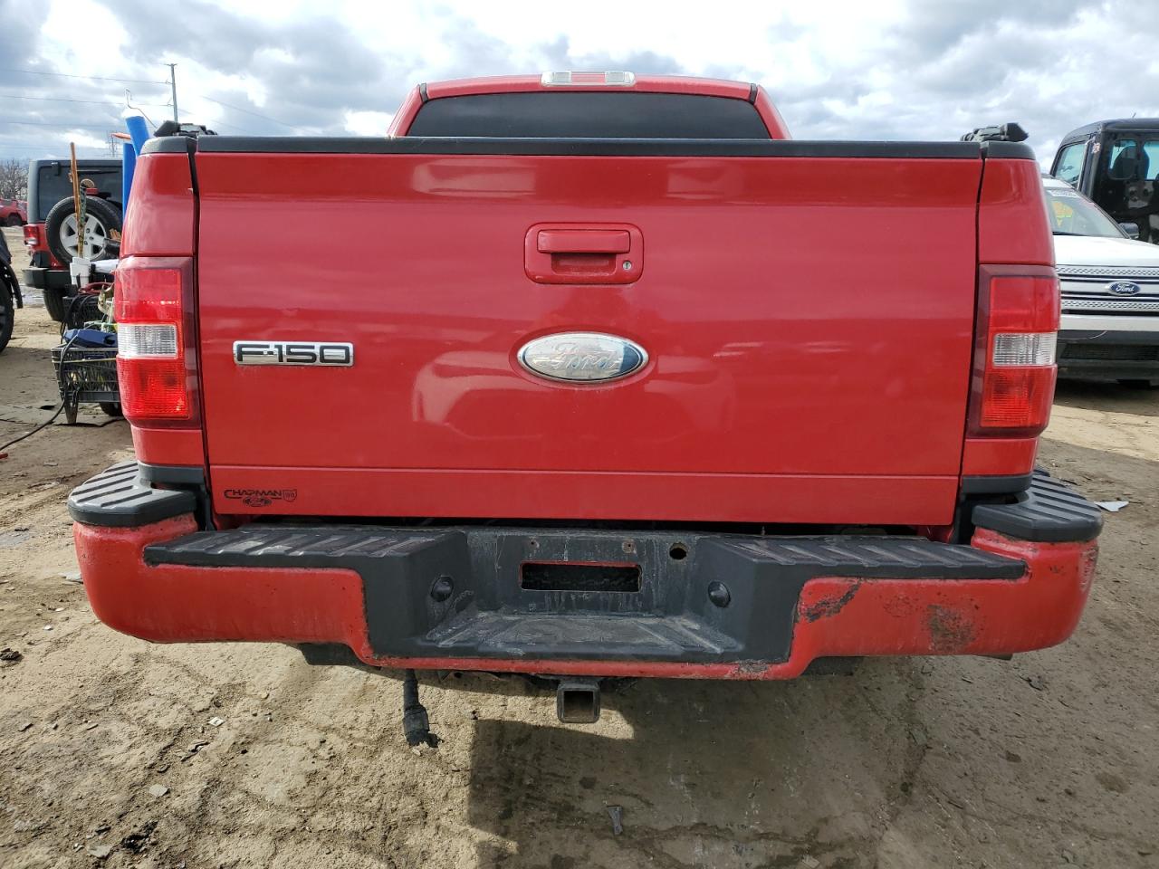 2008 Ford F-150 VIN 1FTRX02W98KB63301 Copart auction photo, rollover / front end damage thumbnail 6