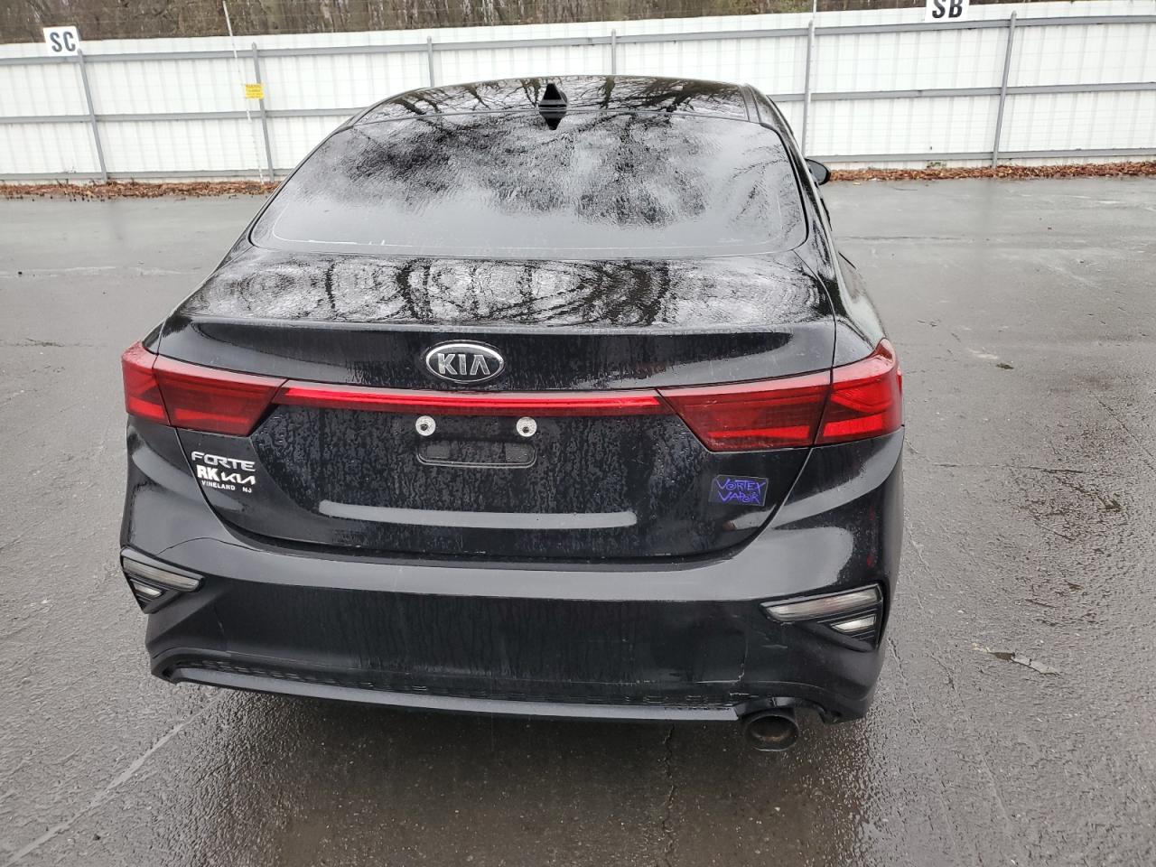 2019 KIA Forte VIN 3KPF24AD8KE107367 Copart auction photo, side damage thumbnail 6