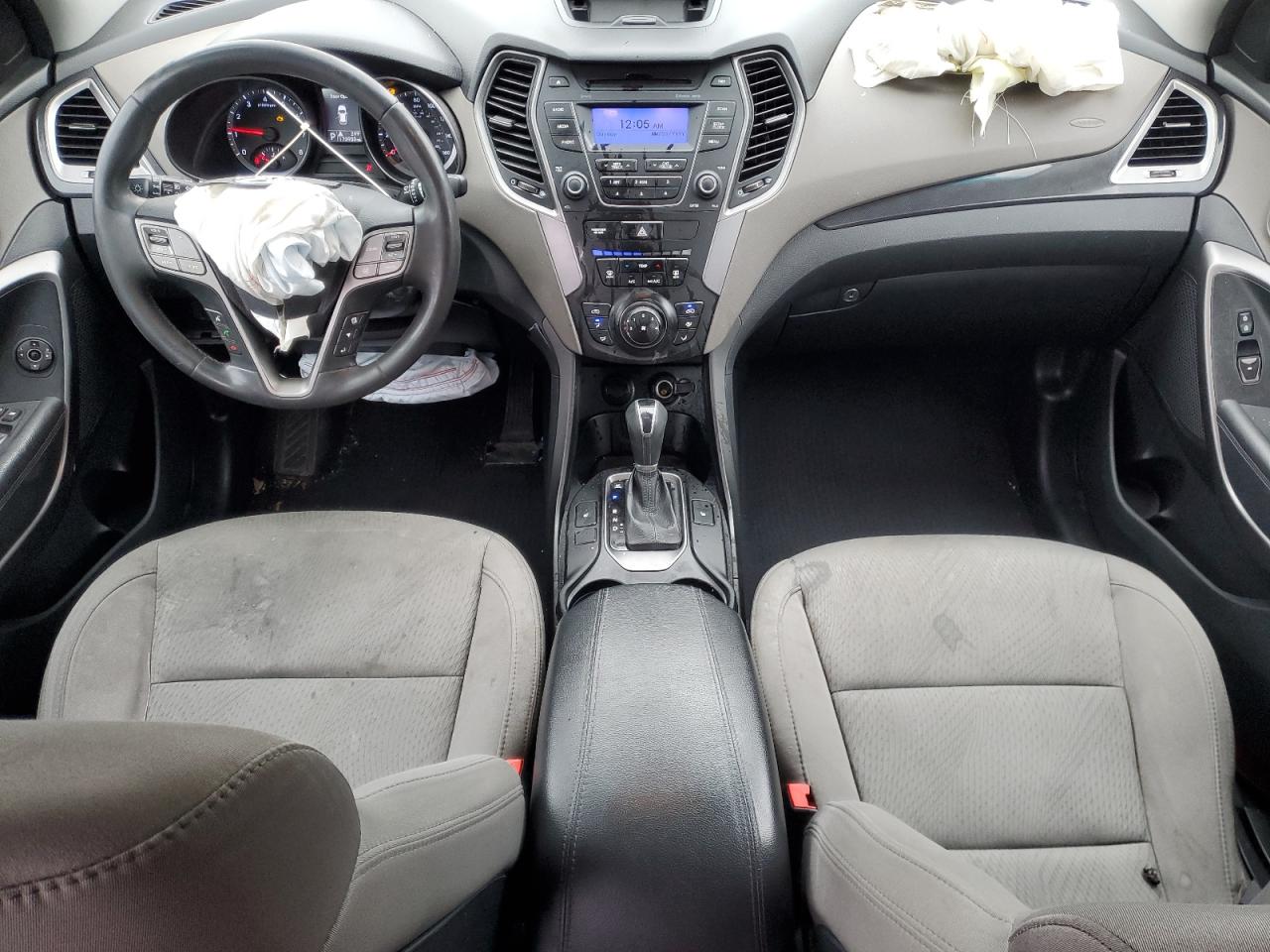 2013 Hyundai Santa Fe VIN 5XYZU3LB1DG082086 Copart auction photo, front end damage thumbnail 8