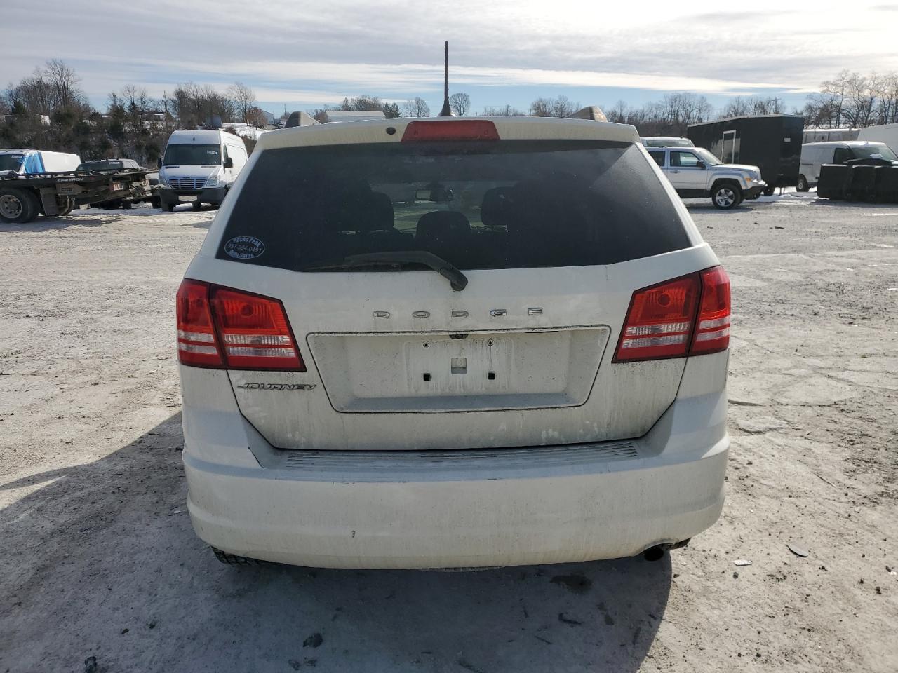 2018 Dodge Journey VIN 3C4PDCAB0JT385097 Copart auction photo, front end damage thumbnail 6