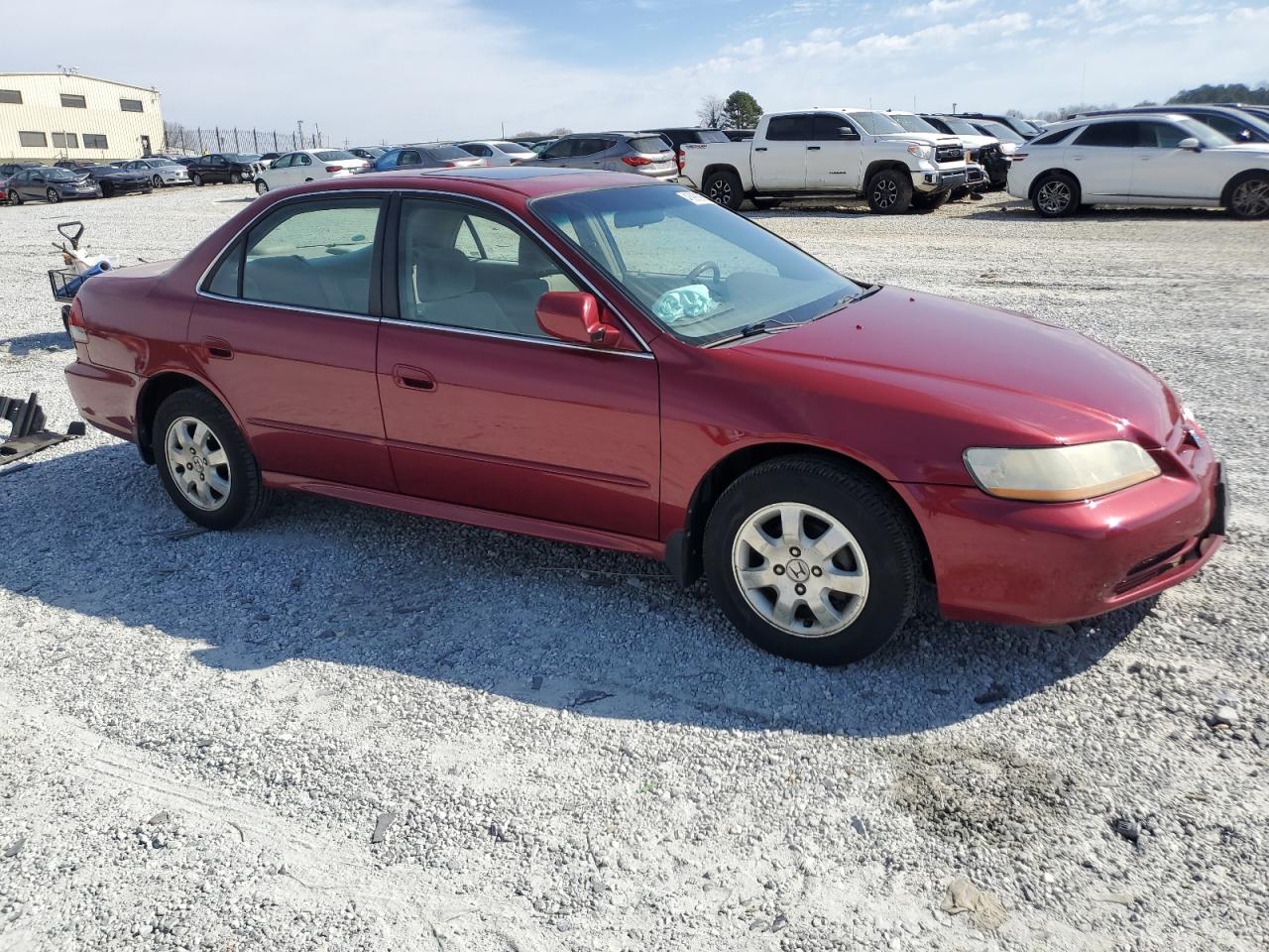 2001 Honda Accord VIN 1HGCG56671A003296 Copart auction photo, front end damage thumbnail 4