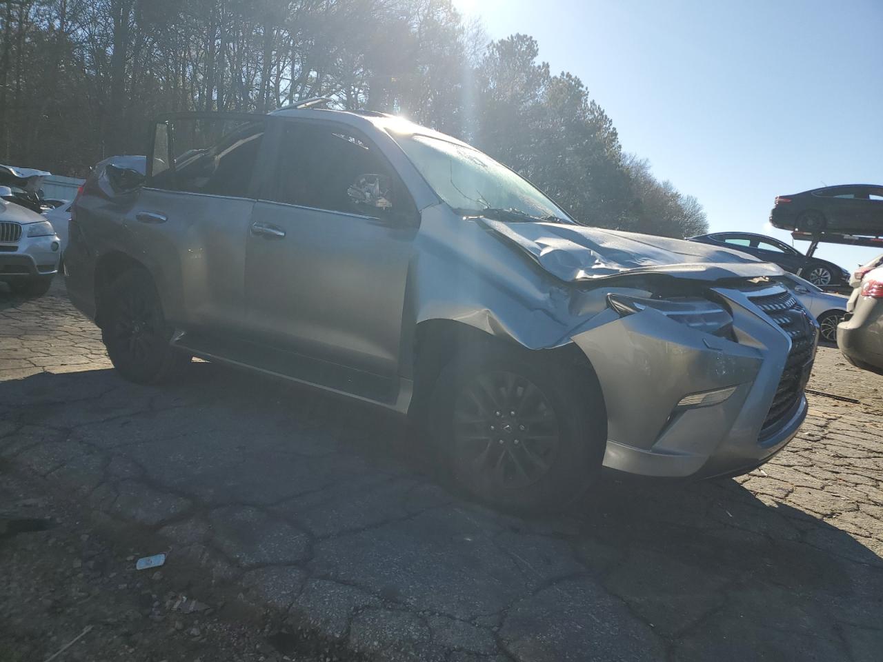 2021 Lexus GX VIN JTJAM7BX0M5292704 Copart auction photo, top/roof / water/flood damage thumbnail 4