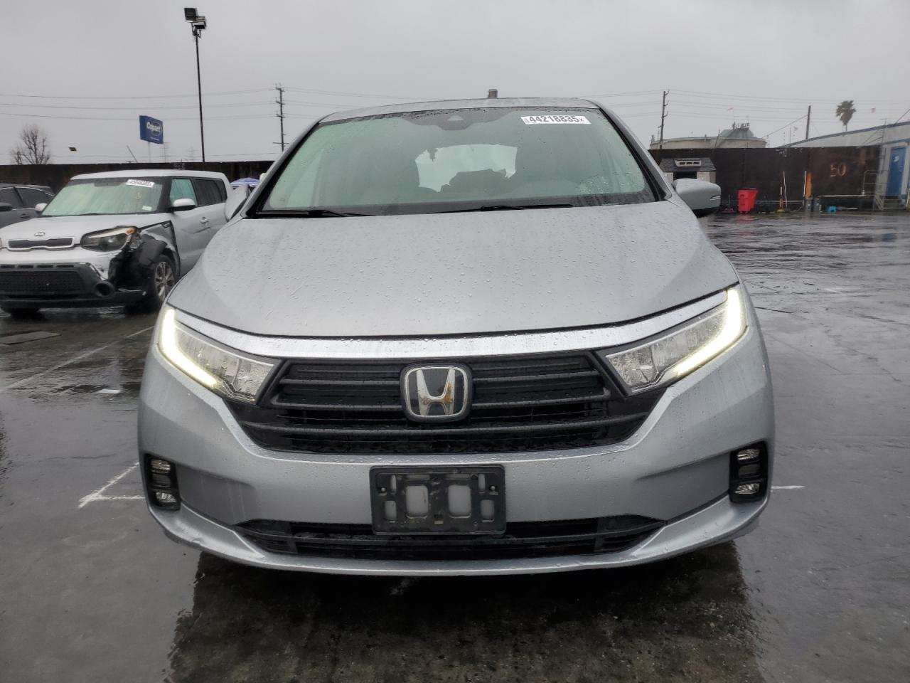 2021 Honda Odyssey VIN 5FNRL6H74MB010119 Copart auction photo, rear end damage thumbnail 5