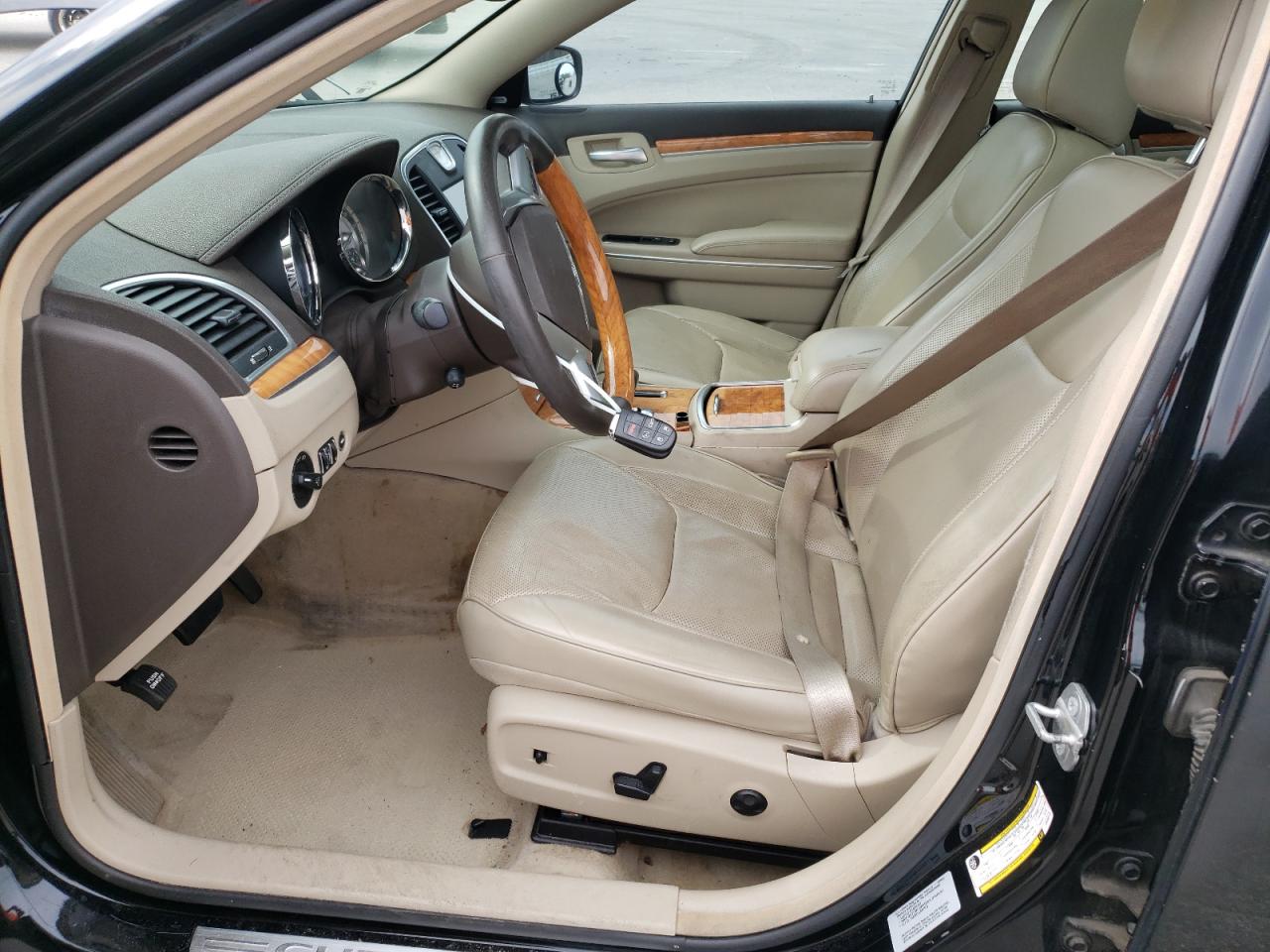 2014 Chrysler 300 VIN 2C3CCAEG9EH380172 Copart auction photo, front end damage thumbnail 7