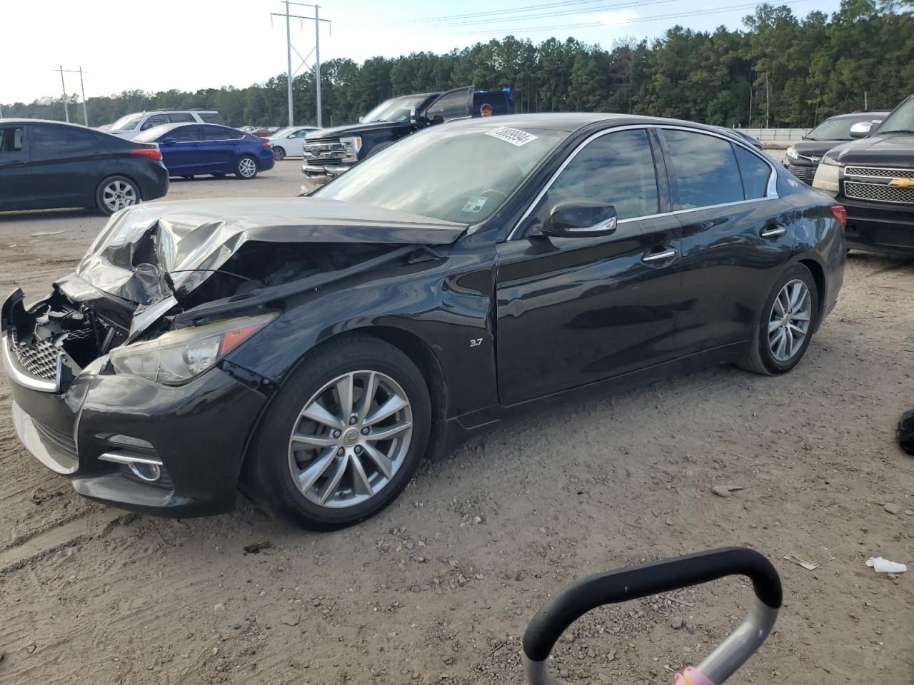2014 Infiniti Q50 VIN JN1BV7AP0EM676868