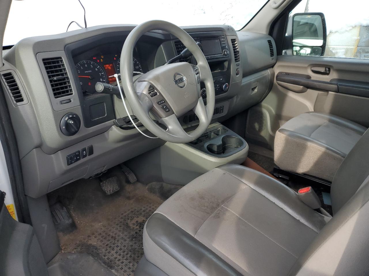 2018 Nissan NV VIN 1N6BF0LY8JN812656 Copart auction photo, front end / undercarriage damage thumbnail 8