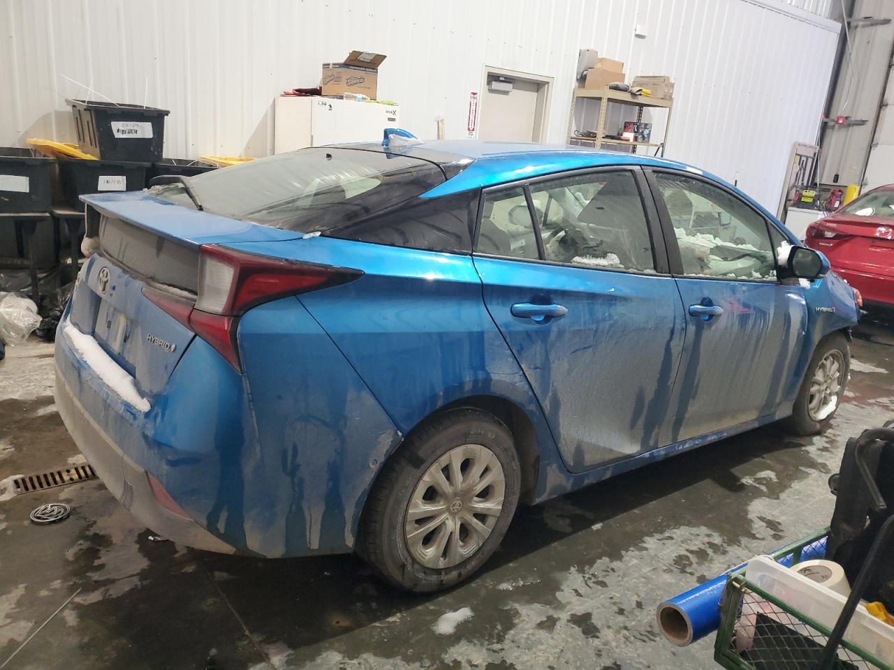 2020 Toyota Prius VIN JTDKARFU7L3108218 Copart auction photo, front end damage thumbnail 3