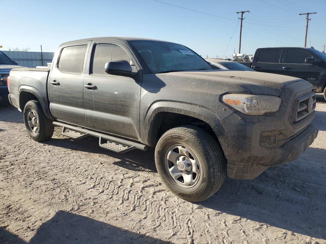 2021 Toyota Tacoma VIN 3TMCZ5AN5MM377310 Copart auction photo, water/flood damage thumbnail 4