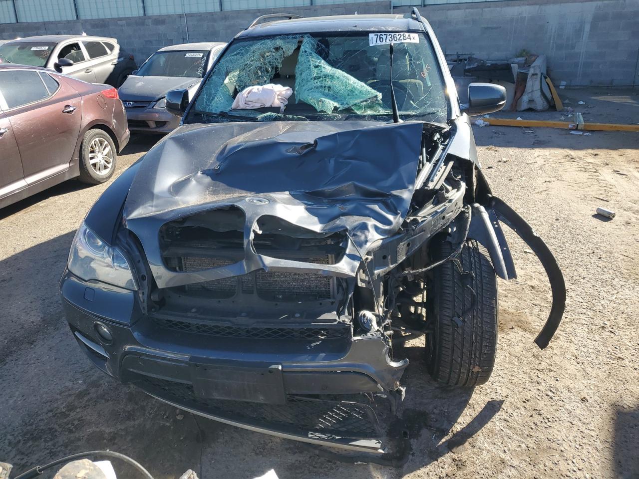 2012 BMW X5 VIN 5UXZW0C53CL669152 Copart auction photo, front end damage thumbnail 5