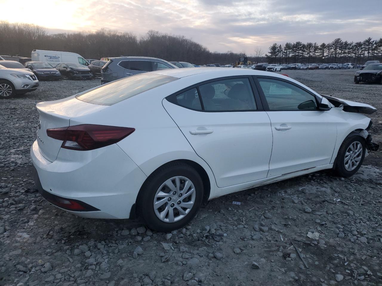 2020 Hyundai Elantra VIN 5NPD74LF5LH591860 Copart auction photo, all over damage thumbnail 3