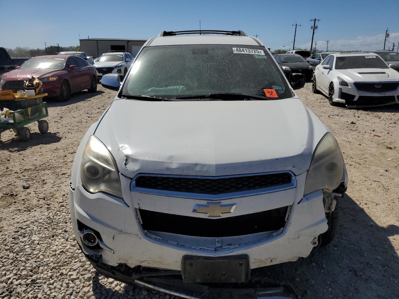 2011 Chevrolet Equinox VIN 2CNFLFE55B6474220 Copart auction photo, front end damage thumbnail 5