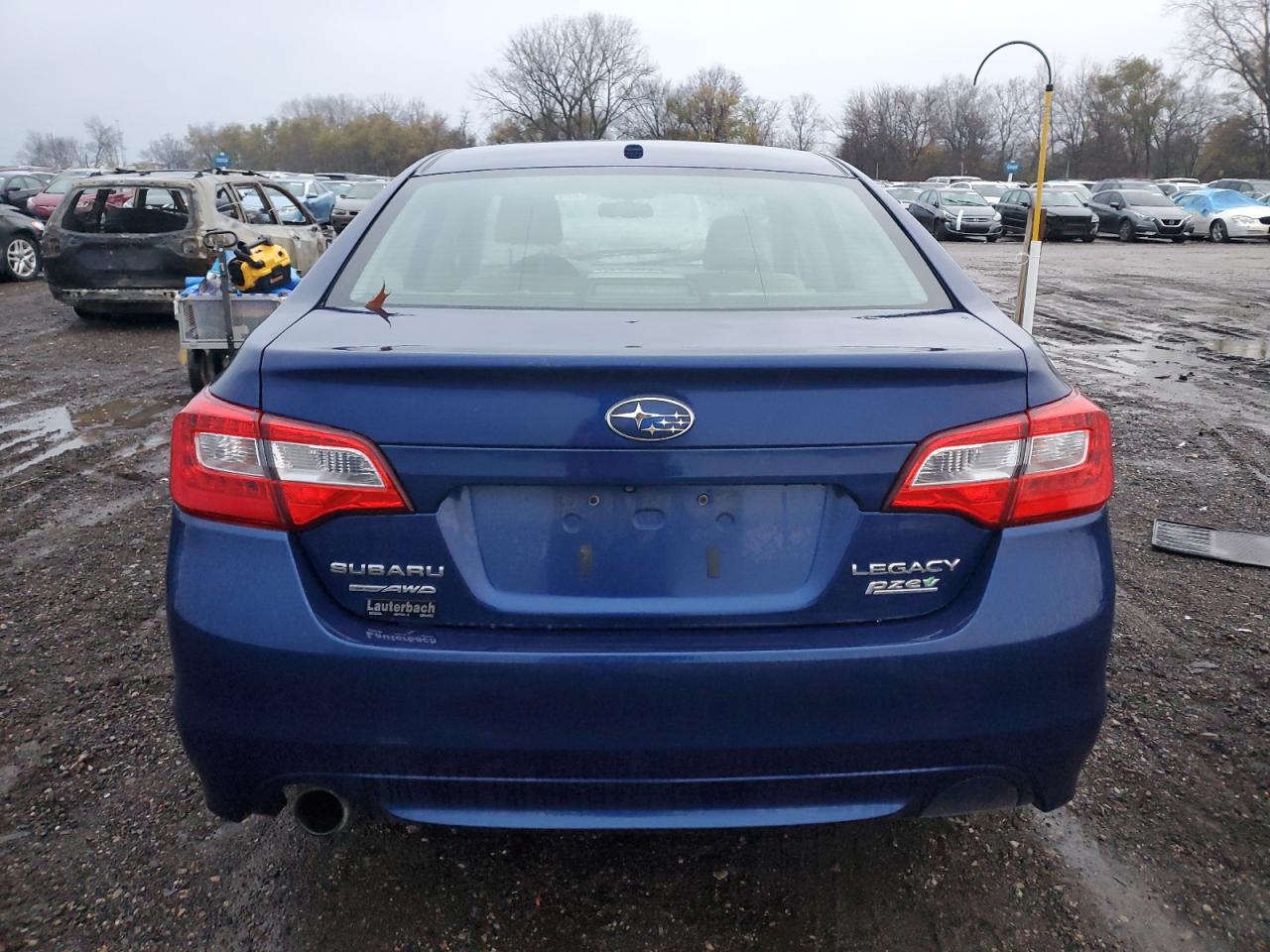 2015 Subaru Legacy VIN 4S3BNAC65F3051257 Copart auction photo, mechanical damage thumbnail 6