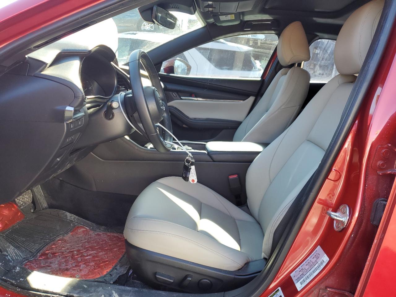 2022 Mazda 3 VIN JM1BPALL4N1511146 Copart auction photo, front end / minor dent/scratches damage thumbnail 7