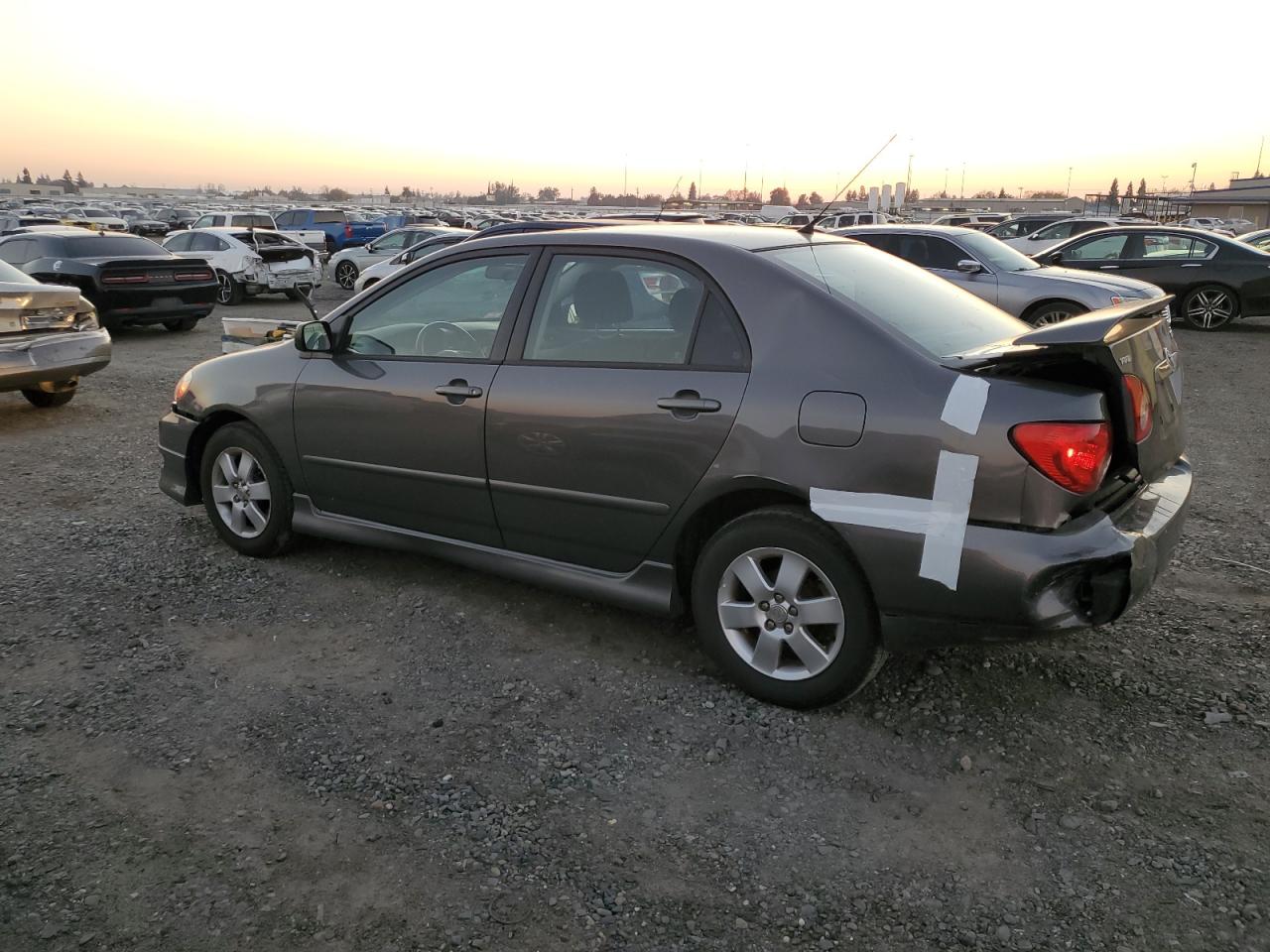 2008 Toyota Corolla VIN 1NXBR32E78Z007469 Copart auction photo, rear end damage thumbnail 2