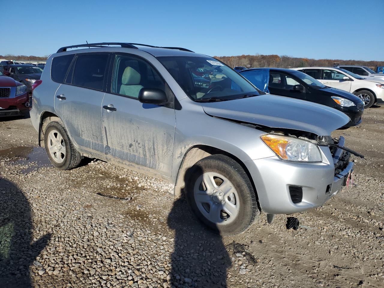 2011 Toyota RAV 4 VIN 2T3BF4DV4BW156772 Copart auction photo, front end damage thumbnail 4