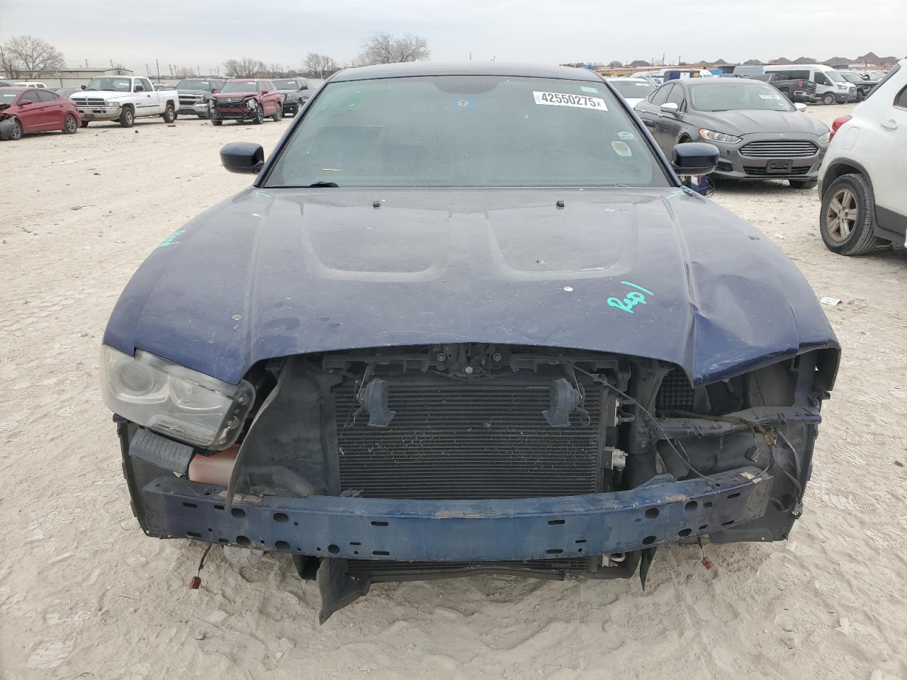 2013 Dodge Charger VIN 2C3CDXCT3DH678196 Copart auction photo, front end damage thumbnail 5
