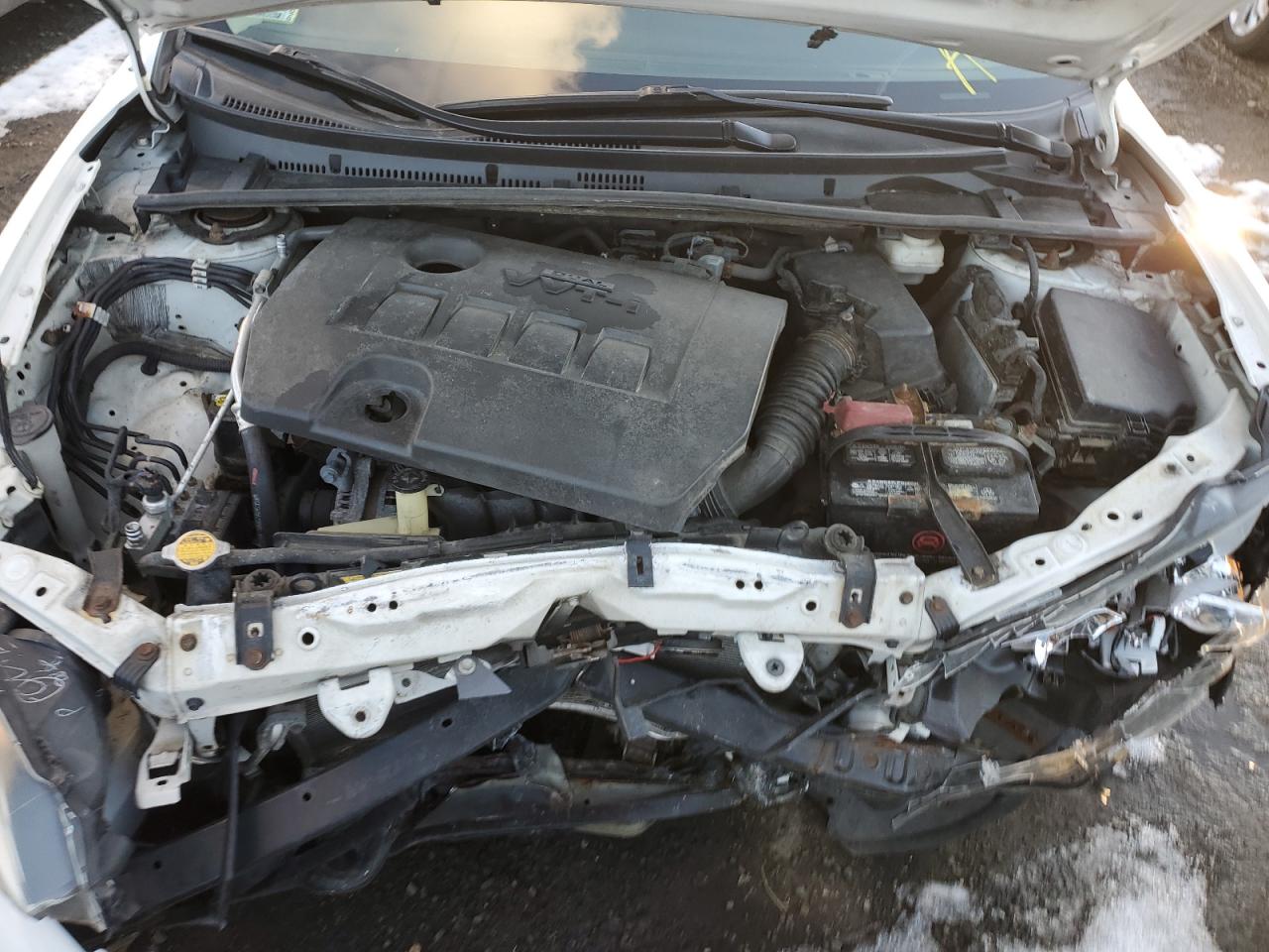 2014 Toyota Corolla VIN 2T1BURHEXEC077697 Copart auction photo, front end / side damage thumbnail 11