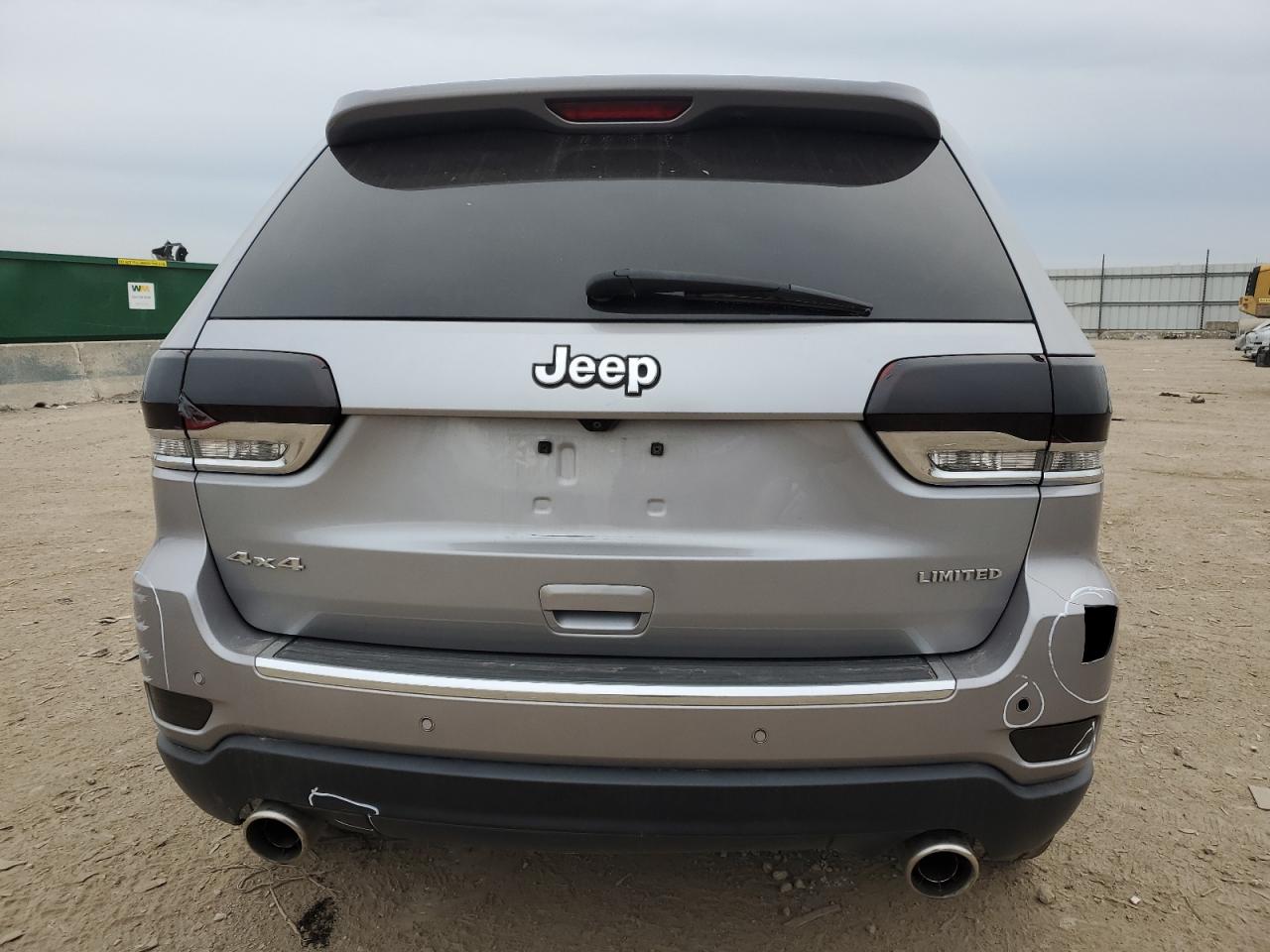 2017 Jeep Grand Cherokee VIN 1C4RJFBG1HC897700 Copart auction photo, front end damage thumbnail 6