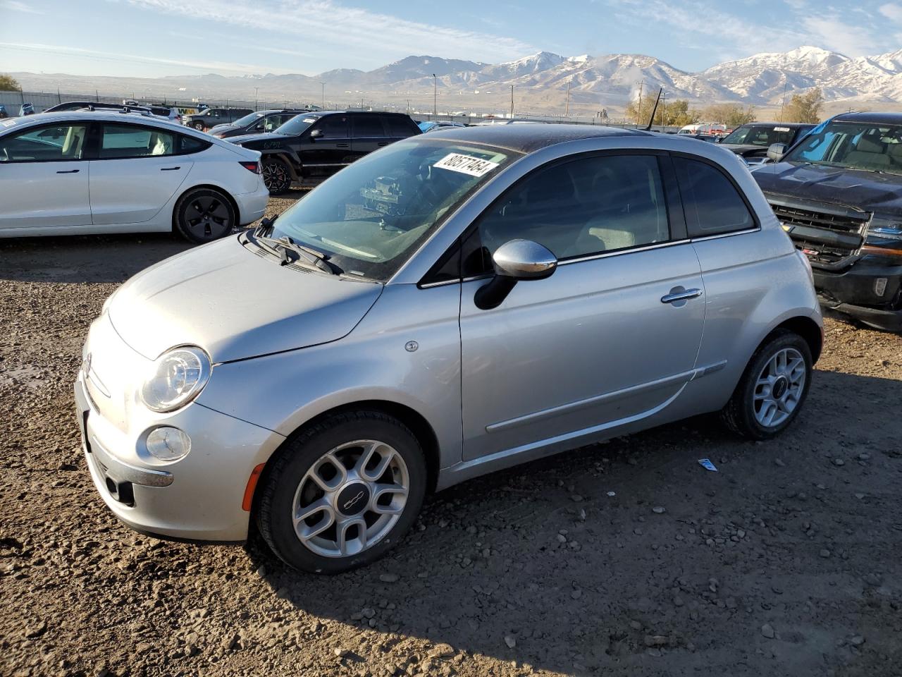 2012 Fiat 500 VIN 3C3CFFCR9CT195164