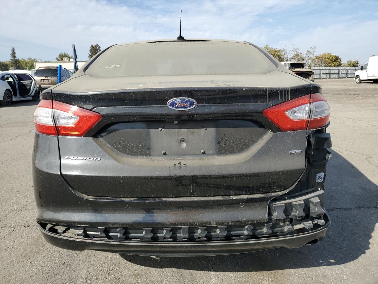 2017 Ford Focus VIN 3FA6P0H77FR214182 Copart auction photo, rear end / front end damage thumbnail 6