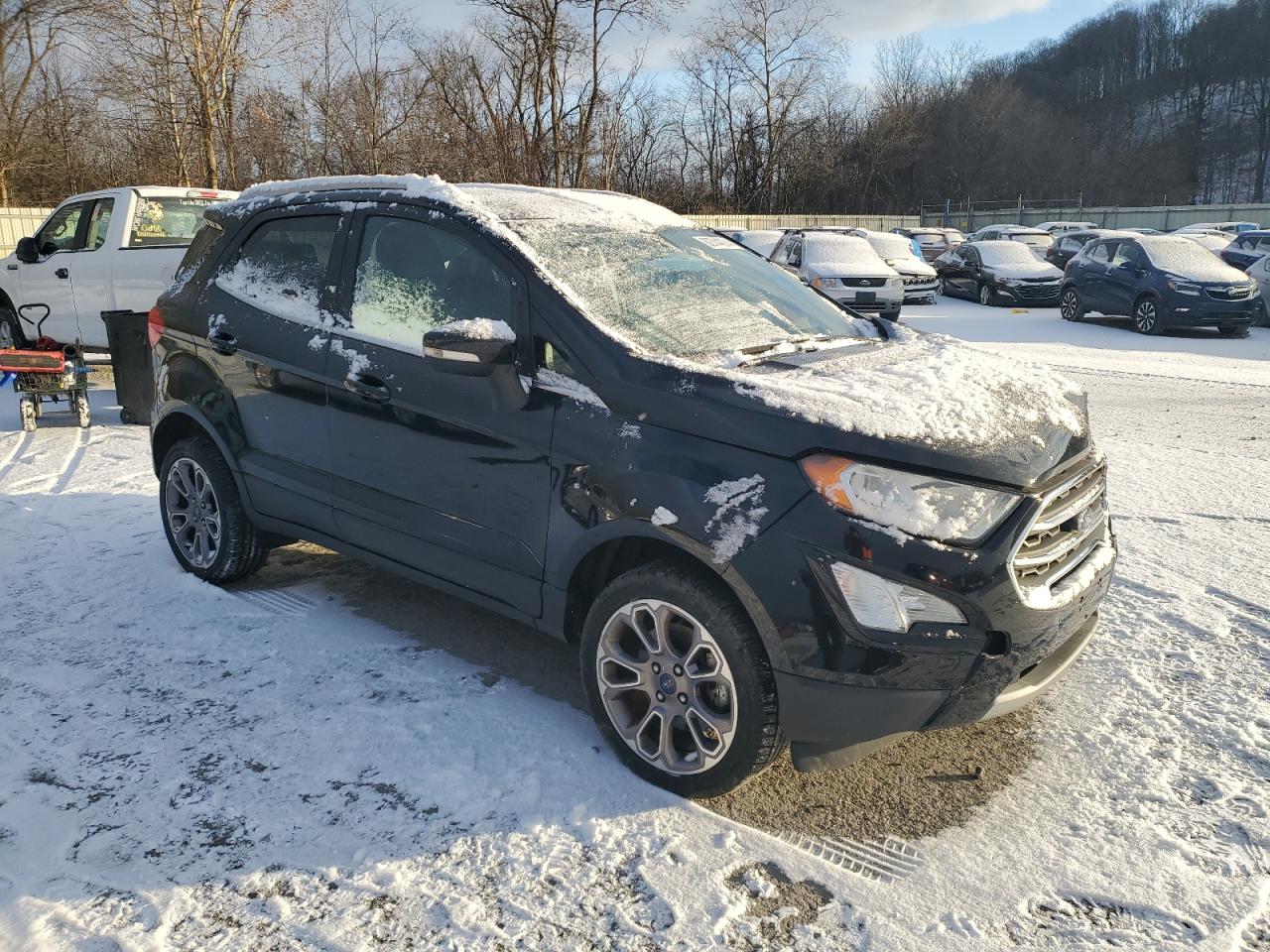 2018 Ford EcoSport VIN MAJ6P1WL2JC207024 Copart auction photo, front end damage thumbnail 4