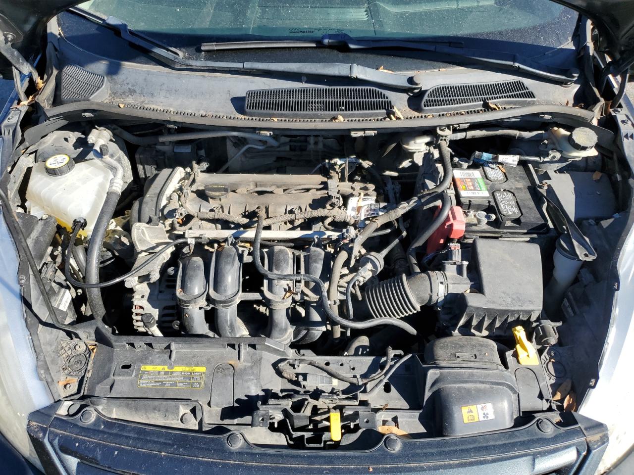 2011 Ford Fiesta VIN 3FADP4AJ4BM189642 Copart auction photo, rear end damage thumbnail 11