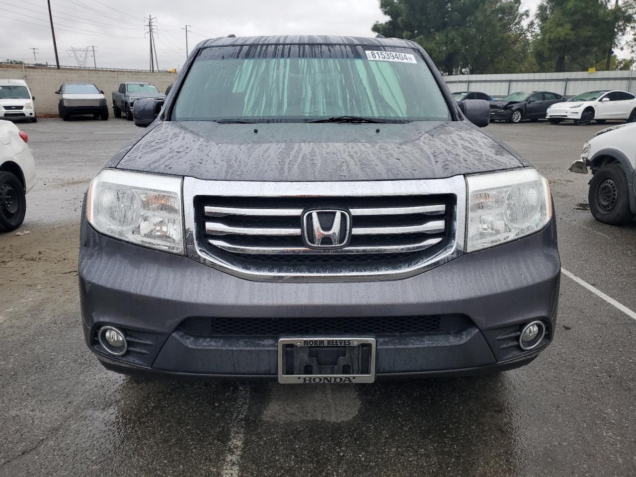 2014 Honda Pilot VIN 5FNYF3H7XEB002495 Copart auction photo, rear end damage thumbnail 5