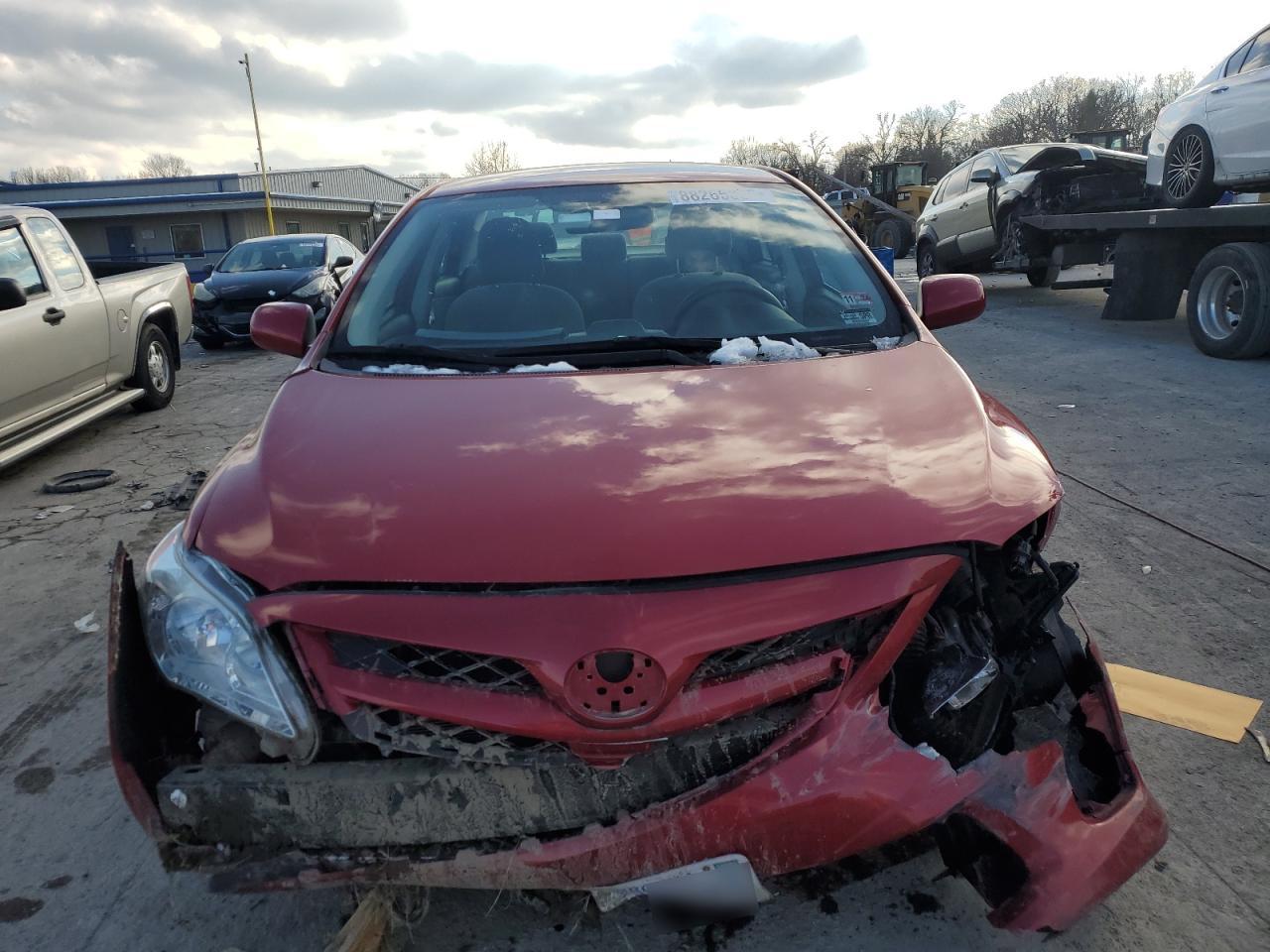 2012 Toyota Corolla VIN JTDBU4EE2C9175147 Copart auction photo, front end damage thumbnail 5