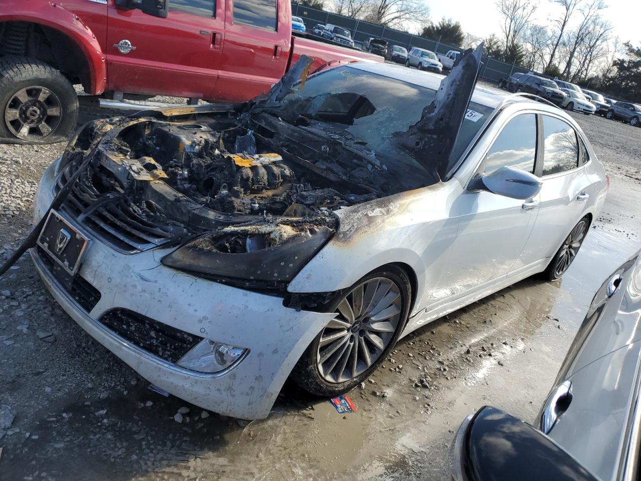 2014 Hyundai Equus VIN KMHGH4JH4EU083043 - Copart auction photo