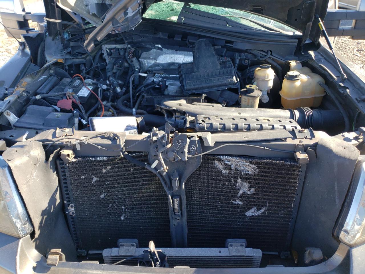 2008 Ford F-150 VIN 1FTPW14598FA81162 Copart auction photo, front end damage thumbnail 11