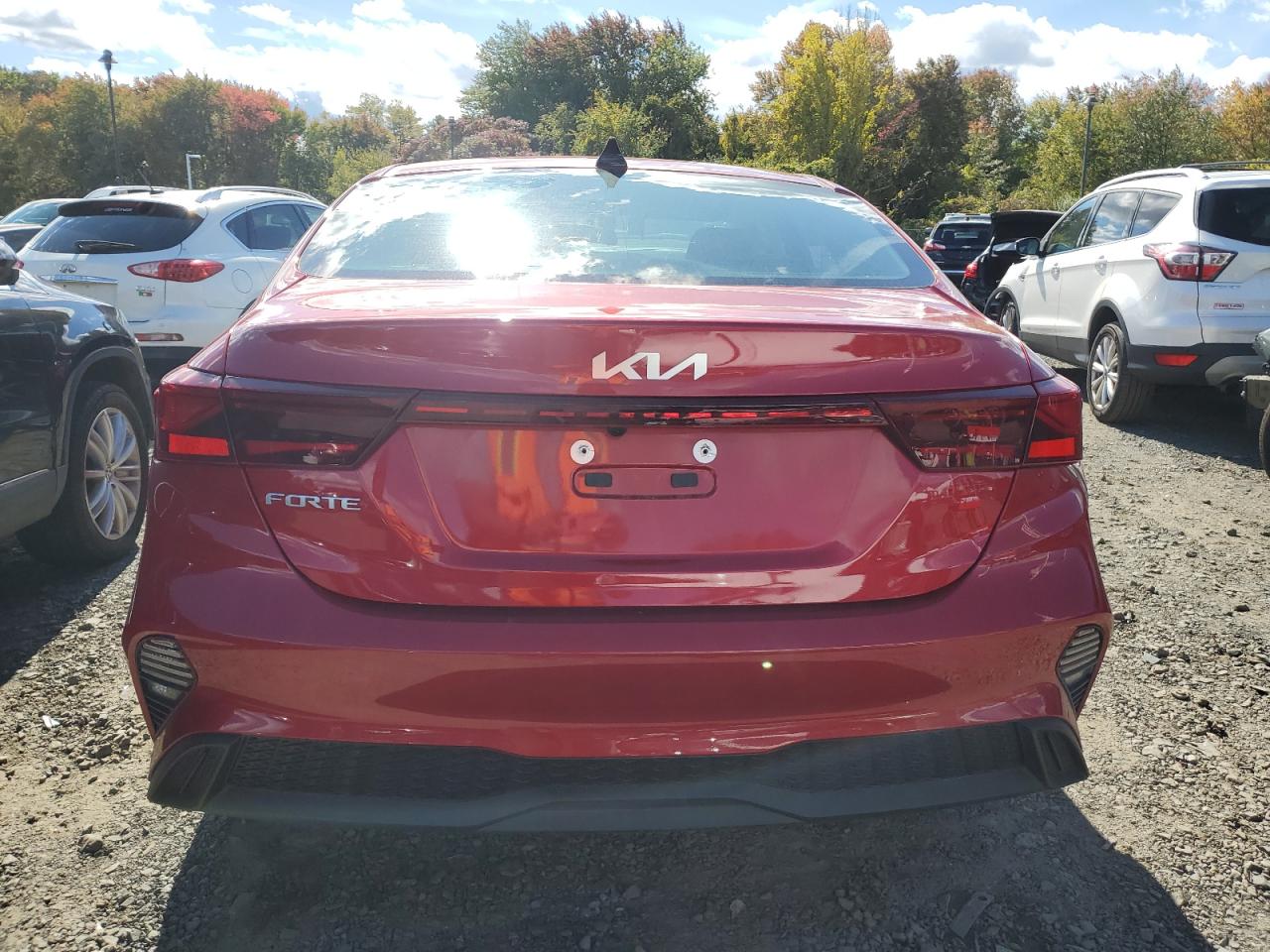 2024 KIA Forte VIN 3KPF24ADXRE787718 Copart auction photo, front end / minor dent/scratches damage thumbnail 6