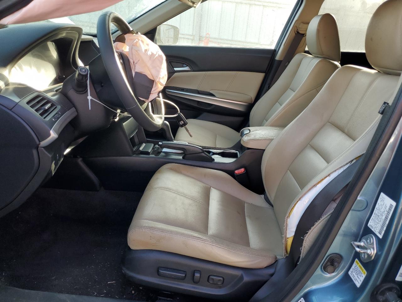 2015 Honda Crosstour VIN 5J6TF3H55FL002096 Copart auction photo, front end damage thumbnail 7