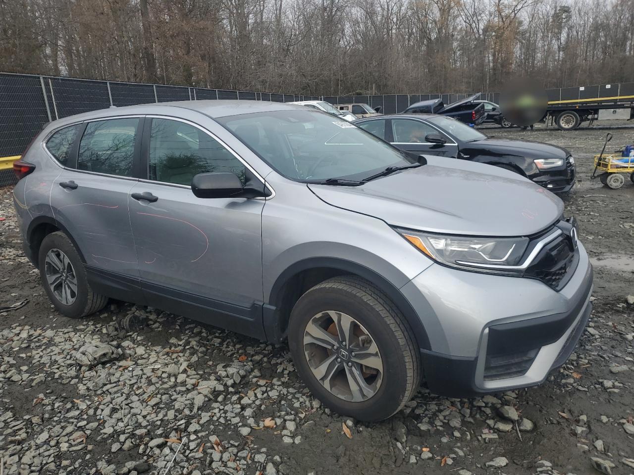 2020 Honda CR-V VIN 2HKRW2H26LH614243 Copart auction photo, all over damage thumbnail 4