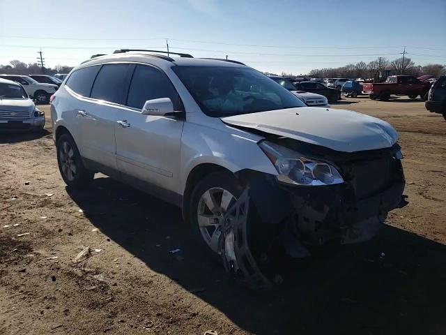 2012 Chevrolet Traverse VIN 1GNKVGED9CJ223237 Copart auction photo, front end / side damage thumbnail 10