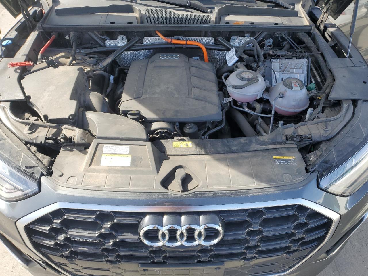 2023 Audi Q5 VIN WA1E2AFY3P2055621 Copart auction photo, undercarriage damage thumbnail 12