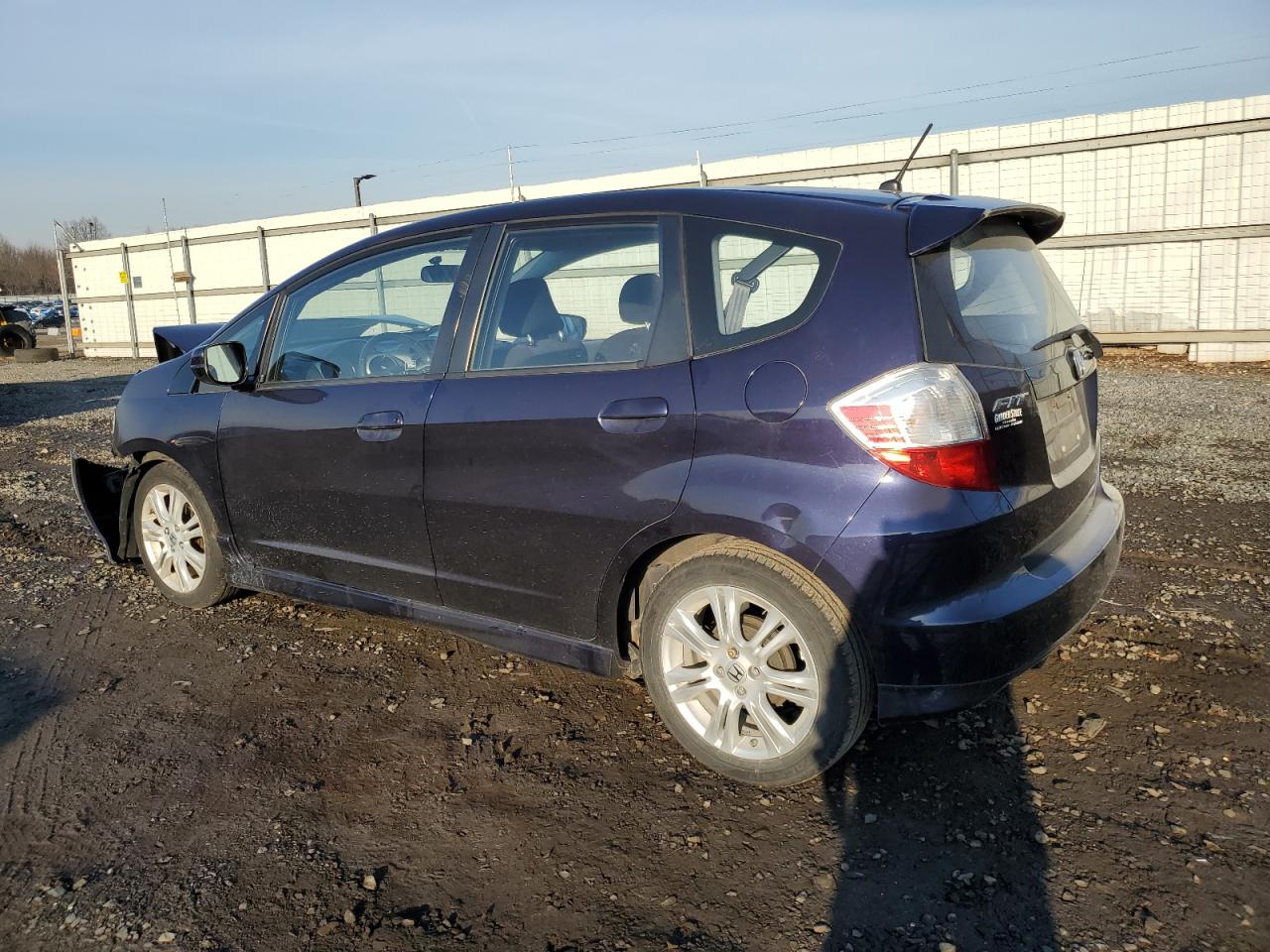 2010 Honda Fit VIN JHMGE8H45AC018143 Copart auction photo, front end damage thumbnail 2