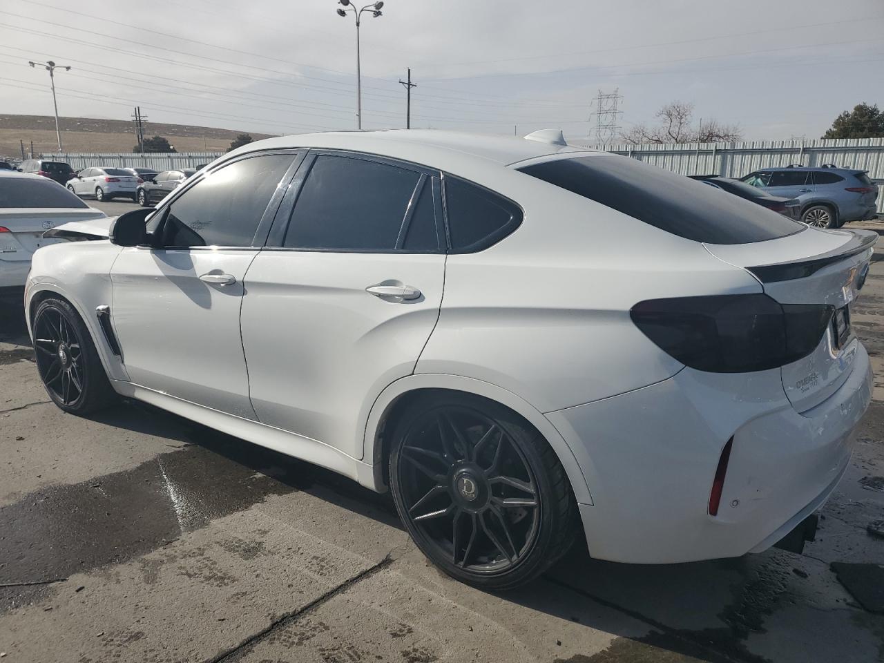 2017 BMW X6 VIN 5YMKW8C37H0U71965 Copart auction photo, front end / rear end damage thumbnail 2
