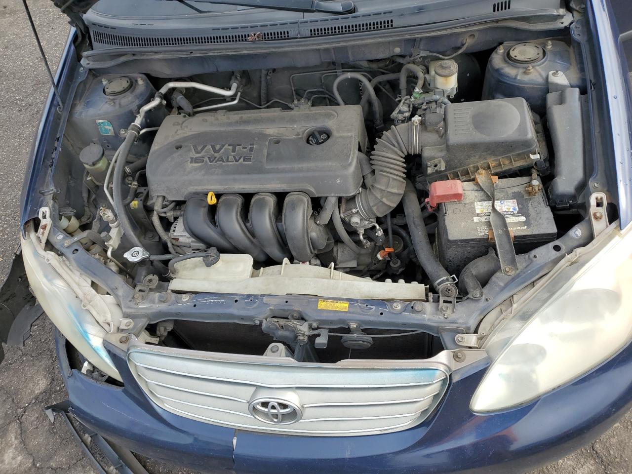 2005 Toyota Corolla VIN 1NXBR32E45Z495842 Copart auction photo, front end damage thumbnail 11