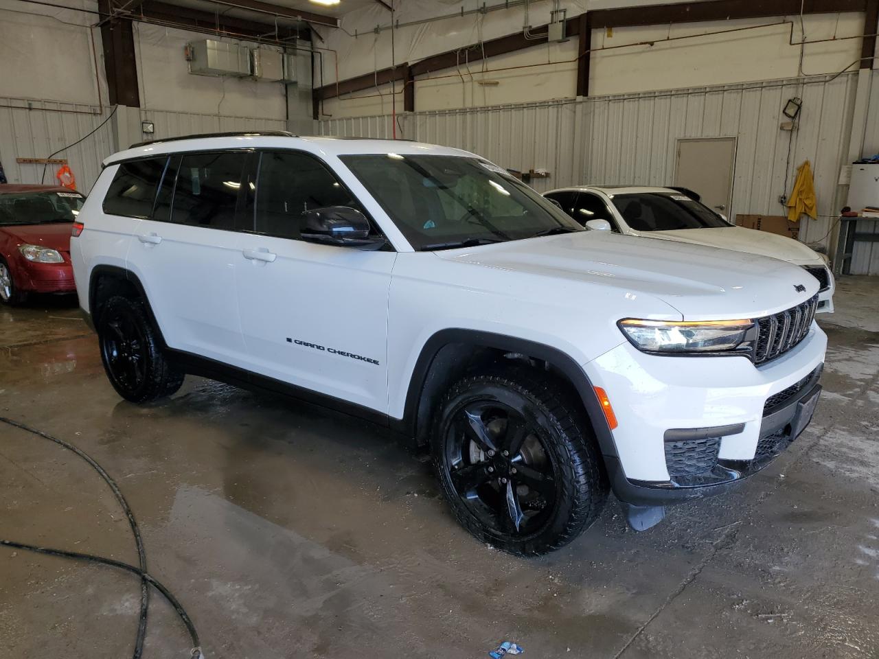 2021 Jeep Grand Cherokee VIN 1C4RJKAG6M8138113 Copart auction photo, side / rear end damage thumbnail 4