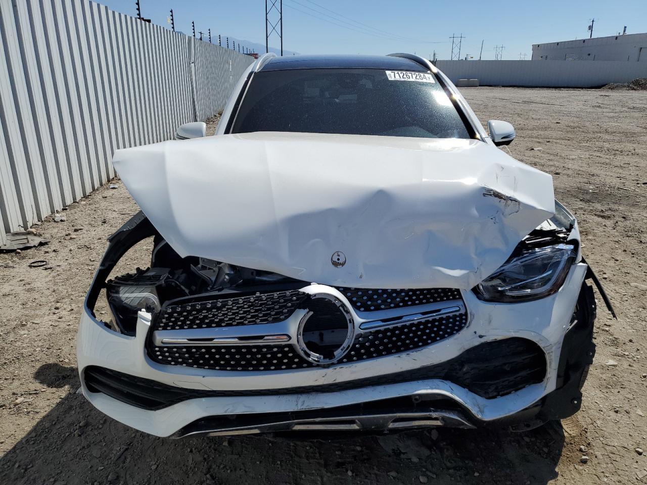 2021 Mercedes-Benz GLC VIN W1N0G8EB7MV293028 Copart auction photo, front end damage thumbnail 5