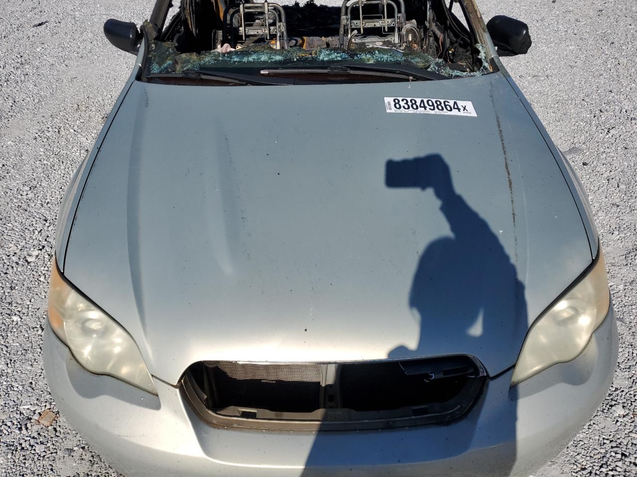 2007 Subaru Outback VIN 4S4BP61C577337261 Copart auction photo, burn damage thumbnail 13
