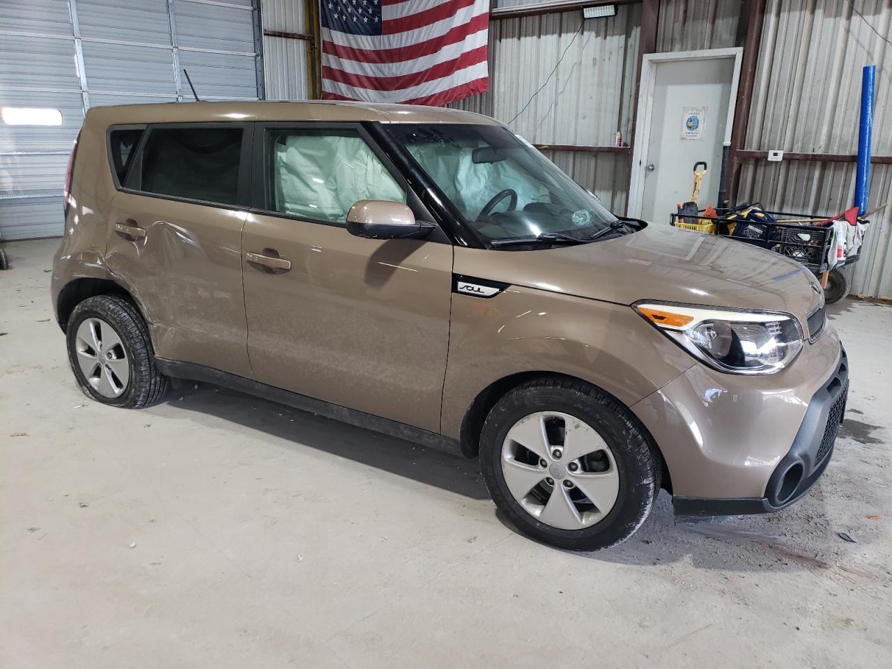 2016 KIA Soul VIN KNDJN2A2XG7315374 Copart auction photo, rollover damage thumbnail 4