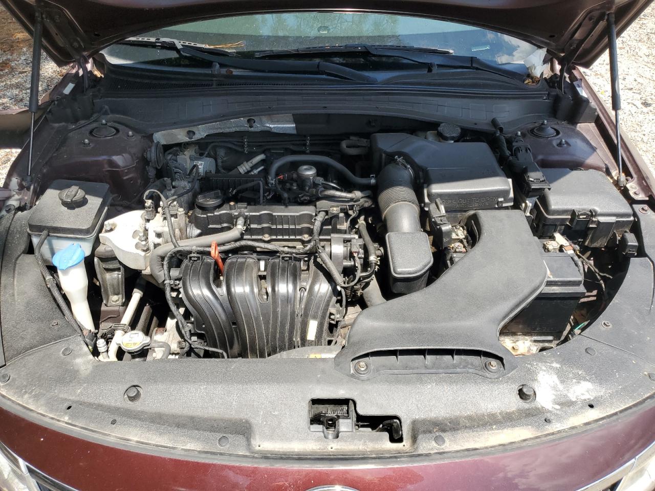 2016 KIA Optima VIN 5XXGT4L32GG088335 Copart auction photo, front end / side damage thumbnail 12