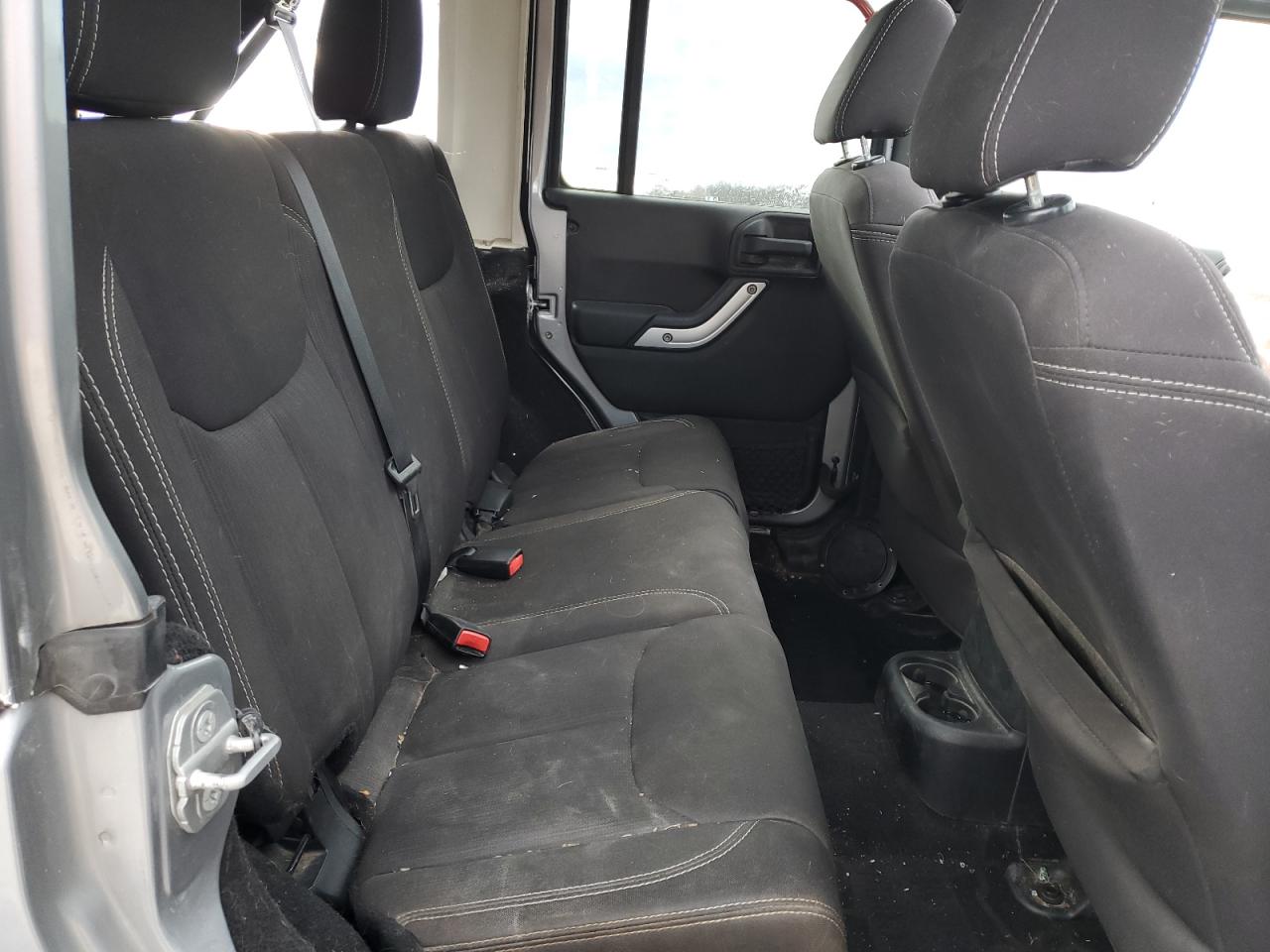 2014 Jeep Wrangler VIN 1C4BJWEG7EL149297 Copart auction photo, all over / undercarriage damage thumbnail 11