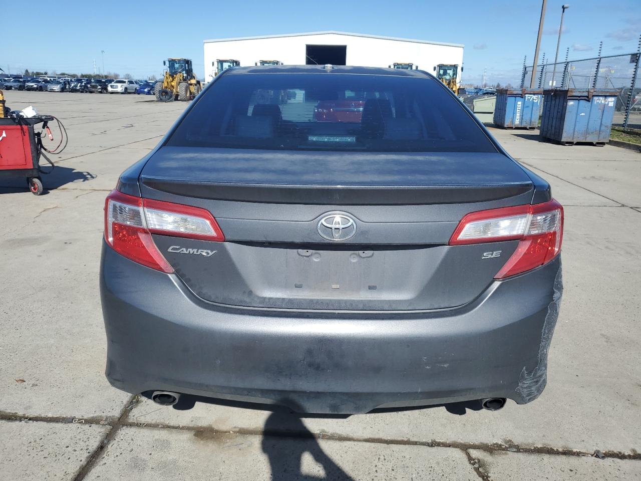 2012 Toyota Camry VIN 4T1BK1FK5CU009108 Copart auction photo, front end / rear end damage thumbnail 6