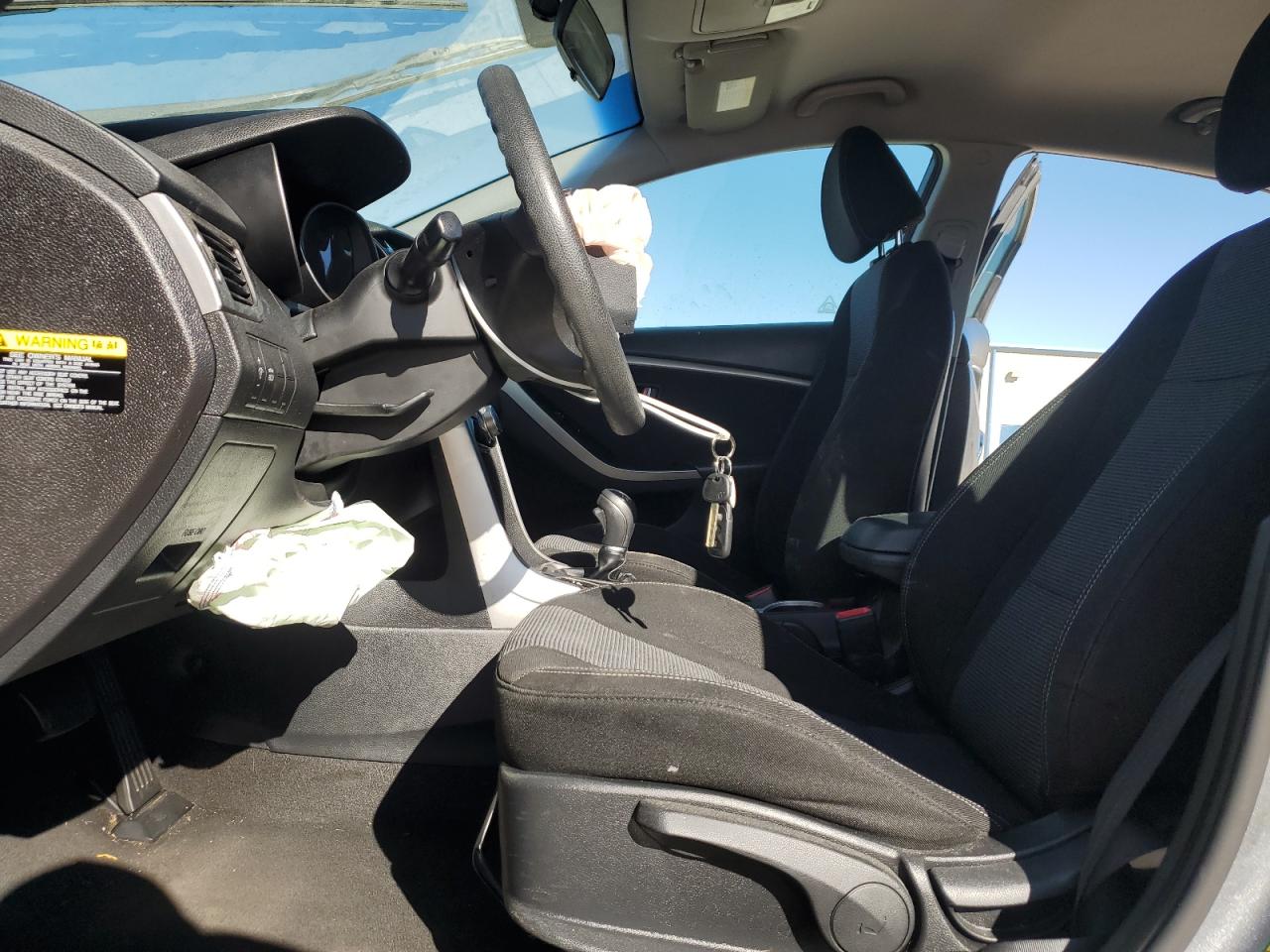 2017 Hyundai Elantra VIN KMHD35LH1HU368856 Copart auction photo, all over / mechanical damage thumbnail 7