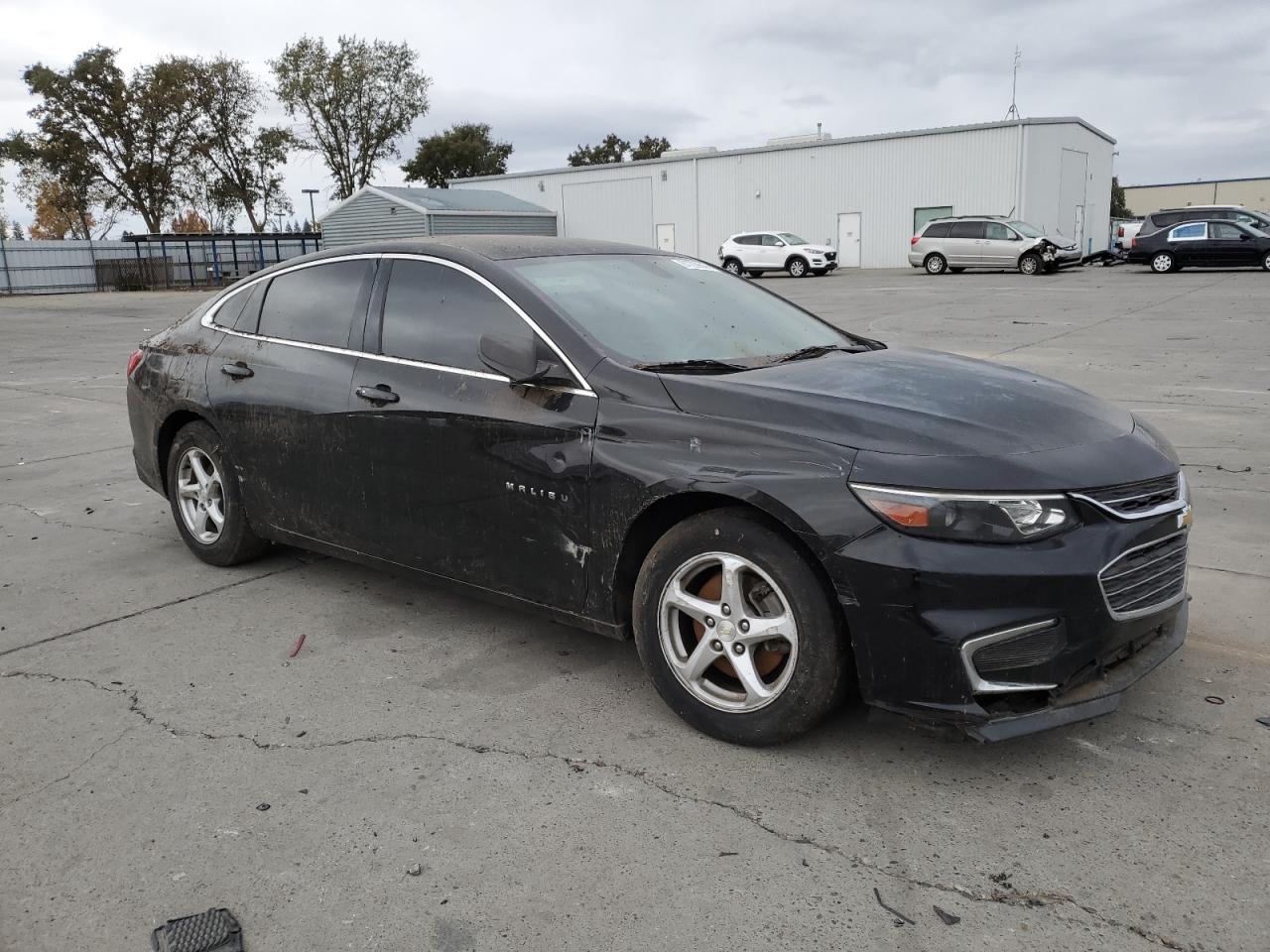 2016 Chevrolet Malibu VIN 1G1ZB5ST6GF197133 Copart auction photo, all over / undercarriage damage thumbnail 4