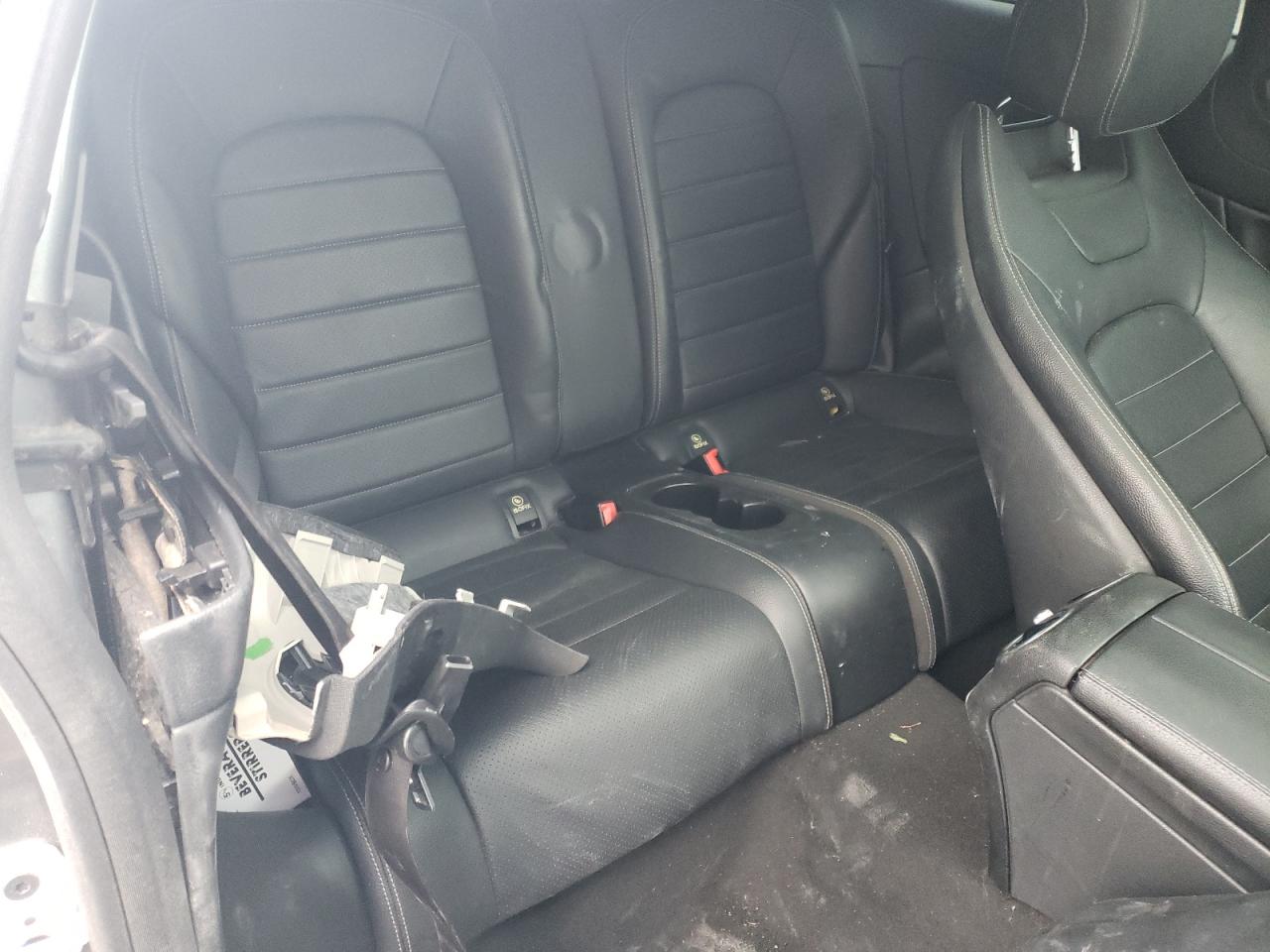 2017 Mercedes-Benz C-klasse VIN WDDWJ4KB0HF462070 Copart auction photo, undercarriage / all over damage thumbnail 10