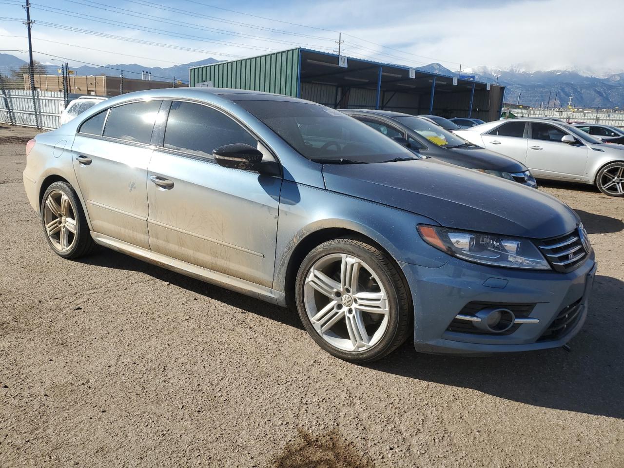 2017 Volkswagen Passat CC VIN WVWFP7AN4HE501495 Copart auction photo, hail damage thumbnail 4