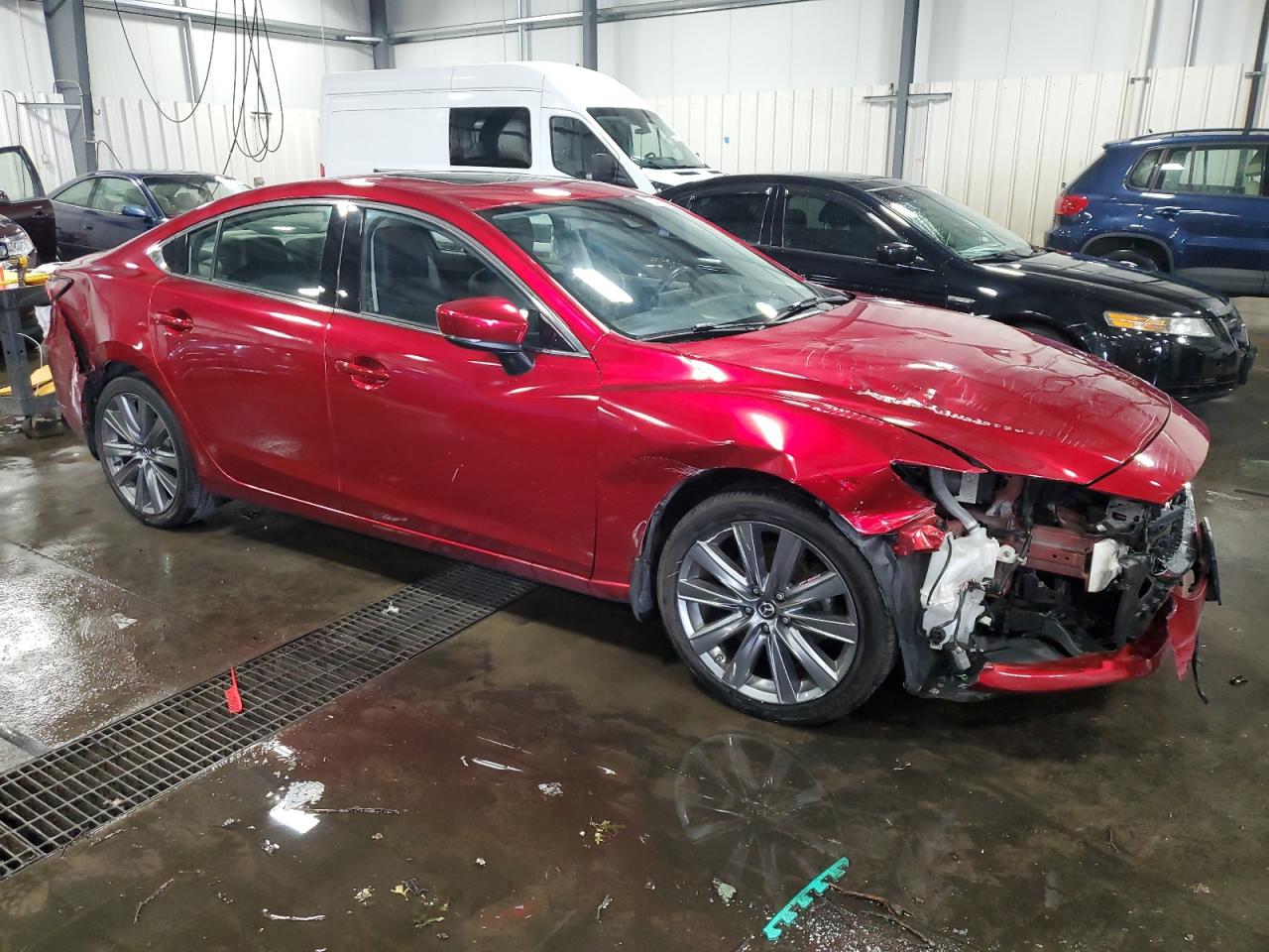 2020 Mazda 6 VIN JM1GL1VMXL1512872 Copart auction photo, front end / rear end damage thumbnail 4